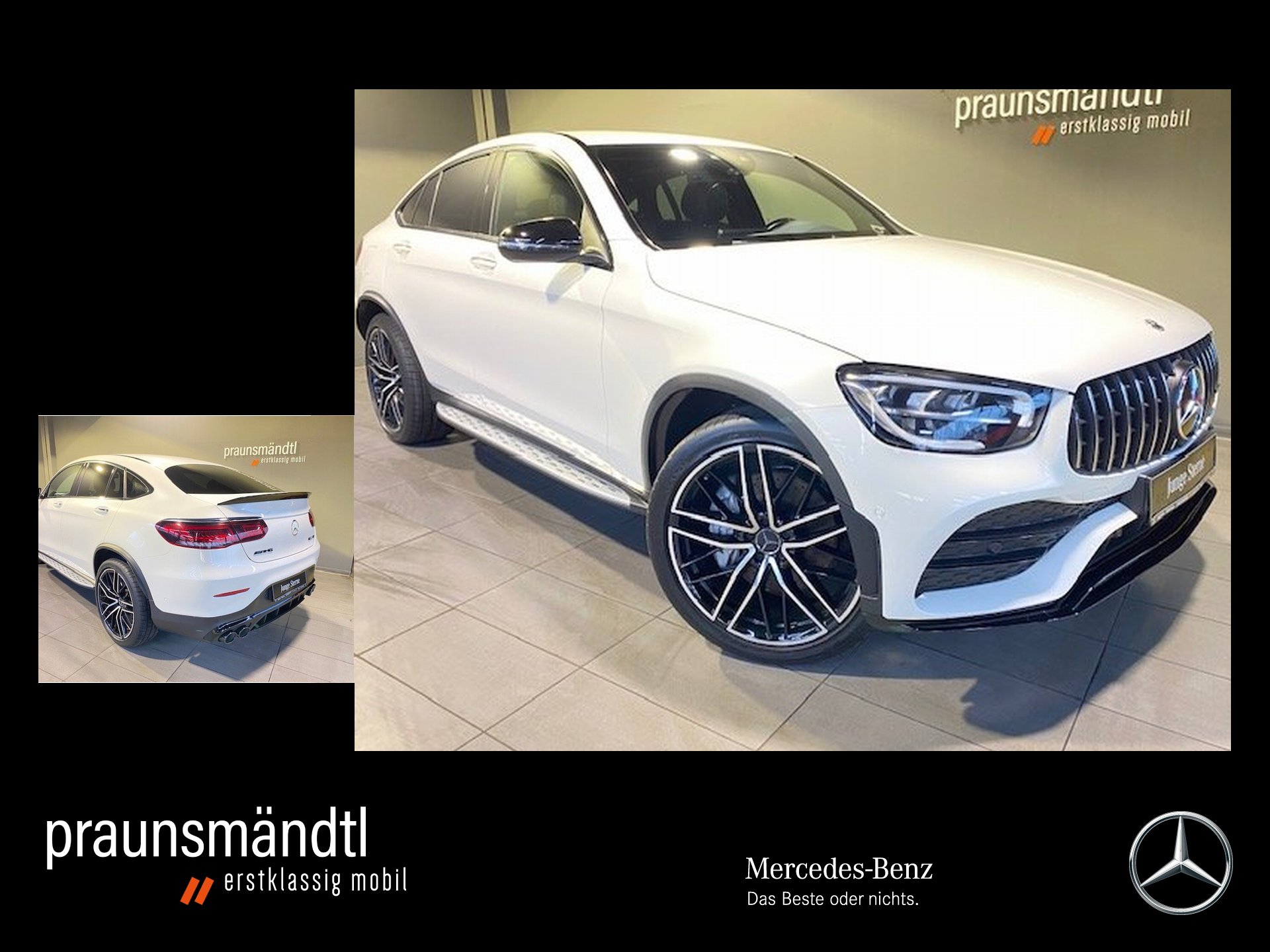 GLC 43 4M Cp. AMG Optik/Carbon/Tot/Sound/21"/LED