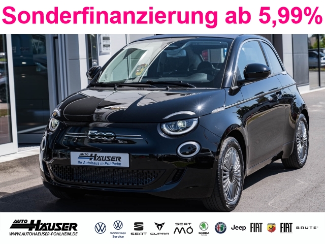 Fiat 500E Cabrio 42kWh KOMFORT STYLE TECH DRONE-VIEW