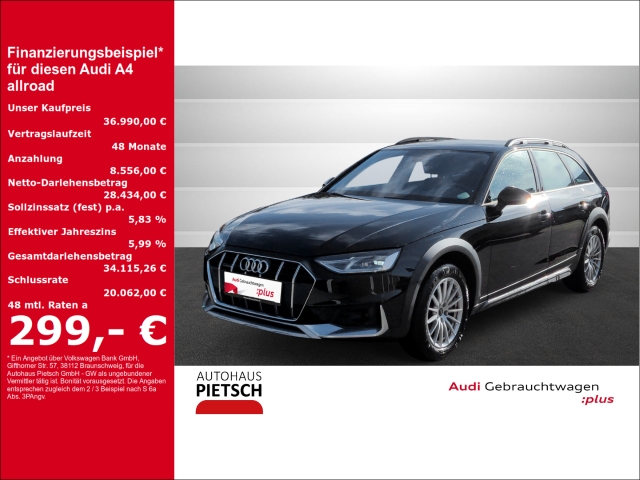 A4 allroad 40 TDI quattro AHK Navi Kamera