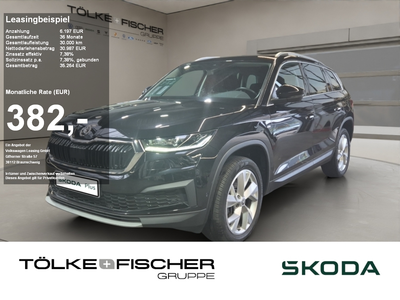 Kodiaq 2.0 TDI Clever ACC FLA KeyLess ParkAss