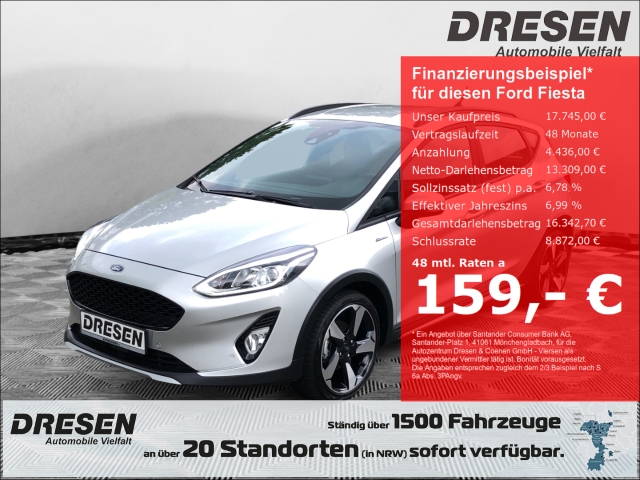 Ford Fiesta 1.0 l Active EcoBoost Automatik Entry