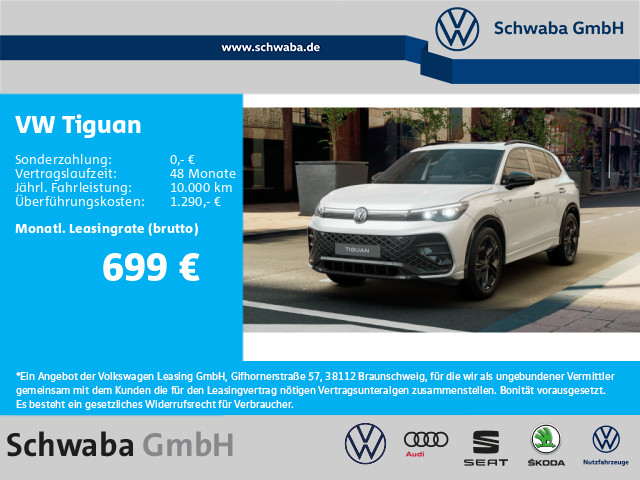 Tiguan R-Line 1,5 l eHybrid DSG MATRIX*AHK*ACC*