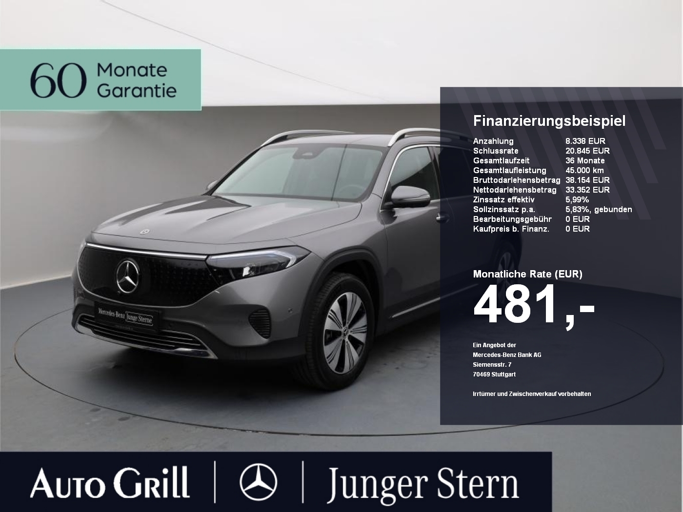 Mercedes-Benz EQB 250 BONUS