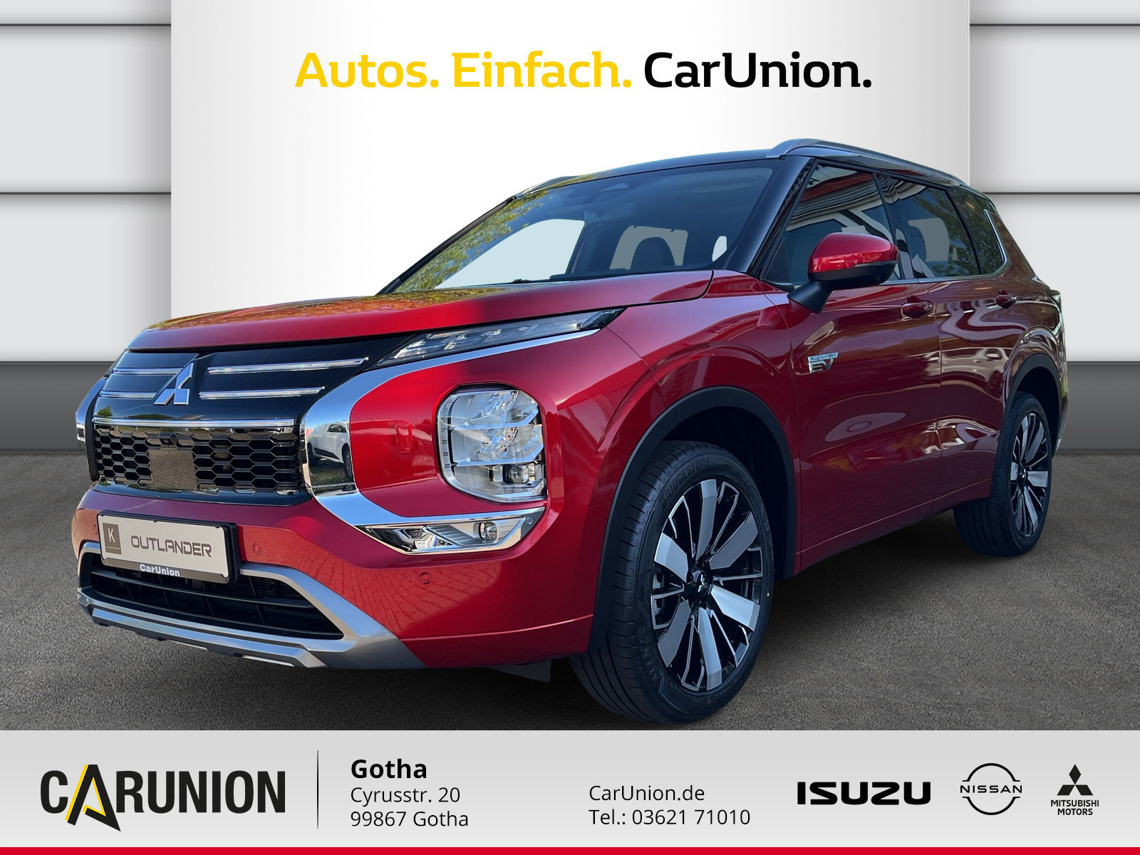 Outlander 2.4 Plug-in Hybrid Top DACH/LEDER