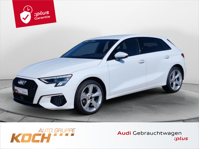 A3 Sportback 35 TFSI S-Tronic S-Line, LED, AHK, Navi Touch, Sportsitze, Ambiente, 18"