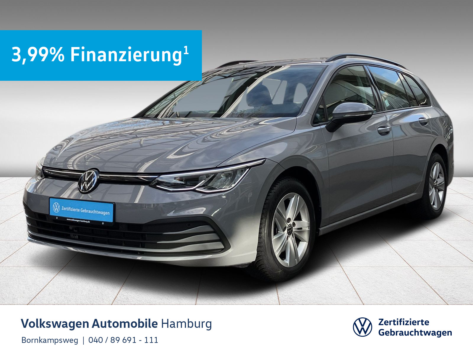 Golf VIII Variant 1.0 eTSI Life DSG LED ACC Navi