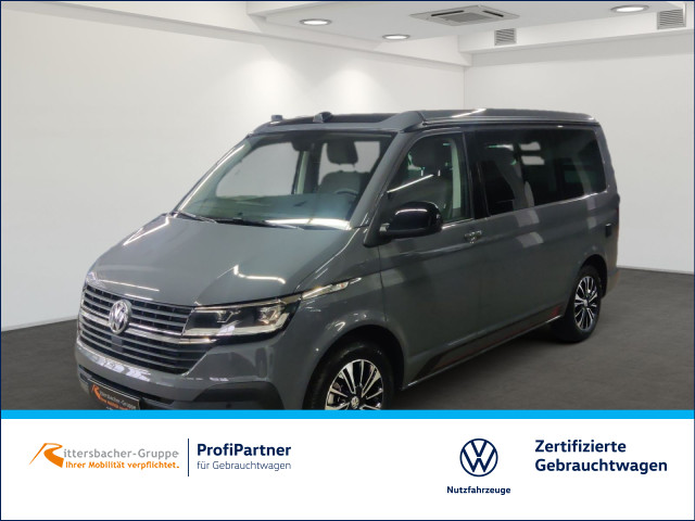 T6.1 California Beach Camper Aufstelldach Motor: 2,0 l TDI SCR 150 kW Getriebe: 7-Gang-Doppelkupplungsgetriebe Radstand: