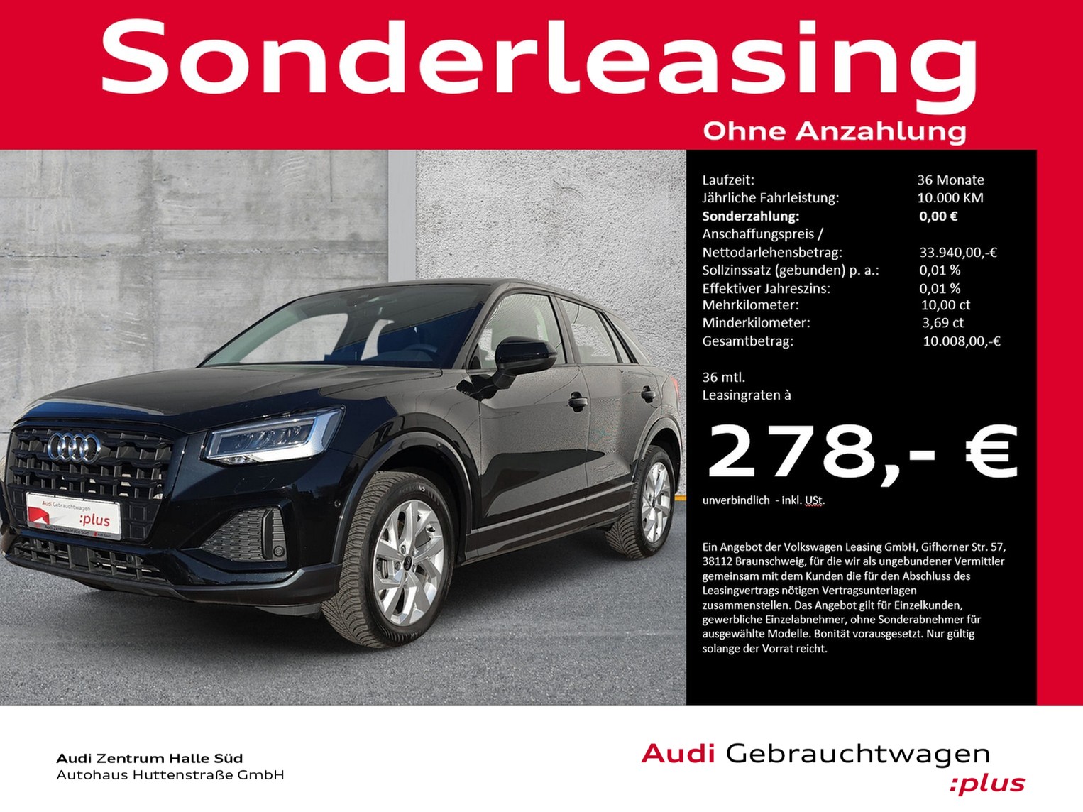 Q2 35 TDI advanced LED LEDER VIRTUAL NAVI+