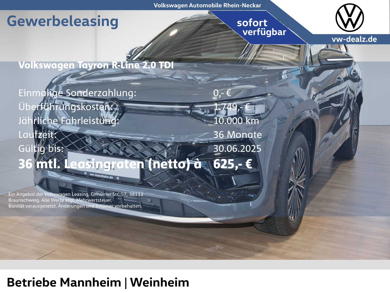 Tayron R-Line 2.0 TDI SCR 4MOTION DSG