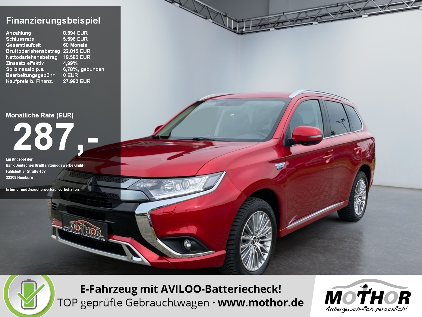 Outlander Basis Spiri 2.4 PHEV TEMP KAM SHZ