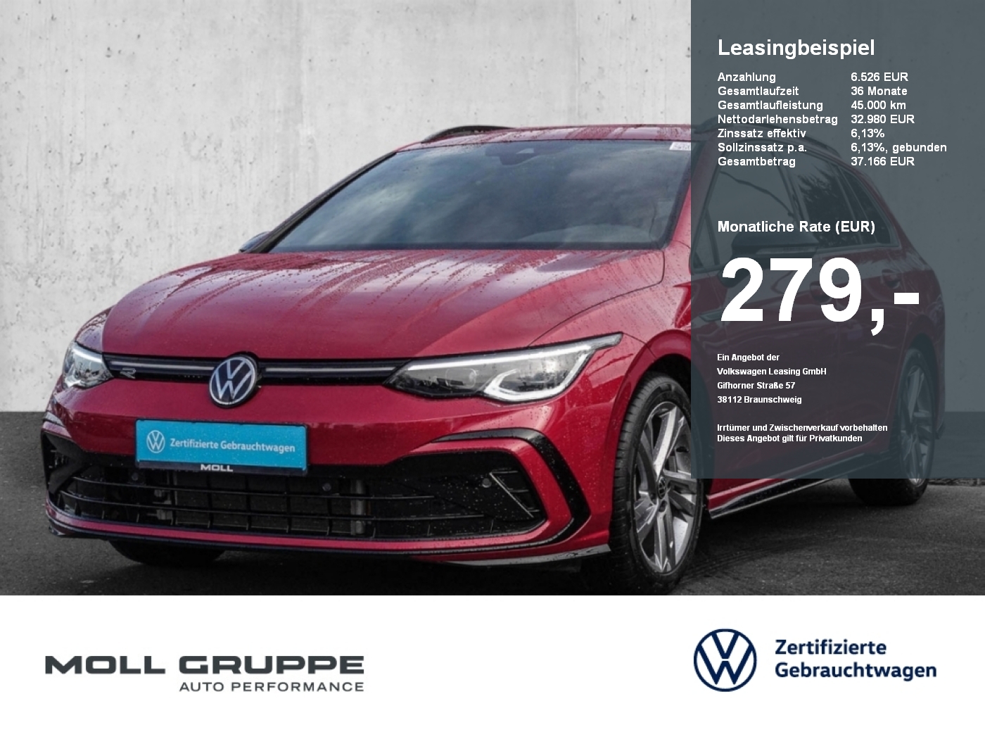 Golf Variant 2.0 TSI DSG R-Line NAVI LED ACC LM