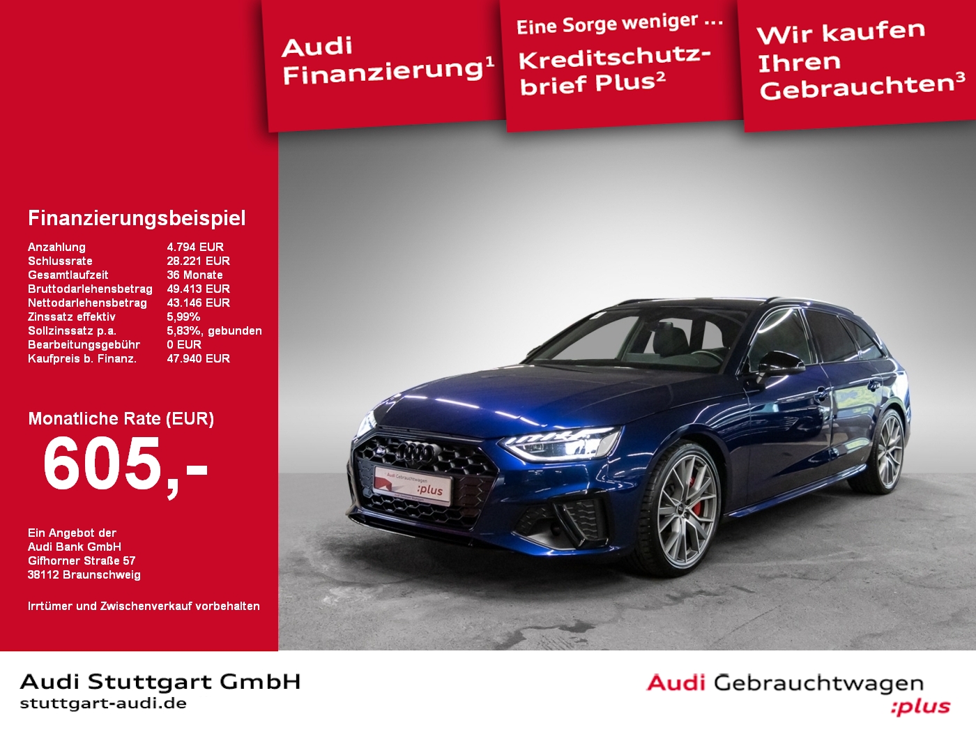 Audi S4 3.0 TDI quattro Avant