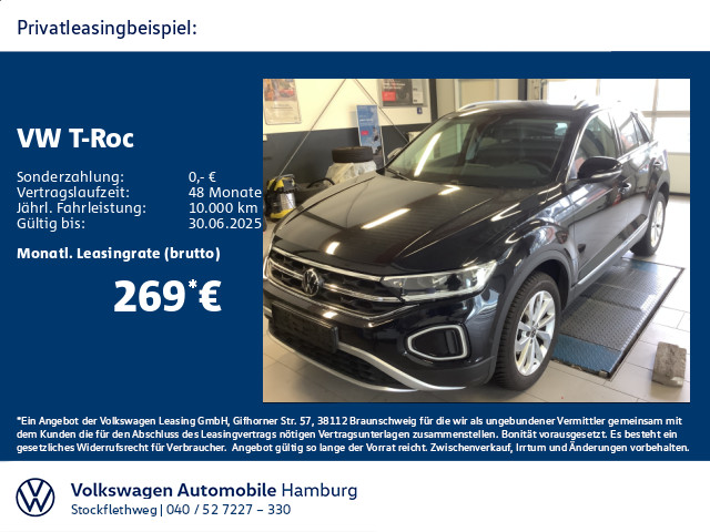 T-Roc 1.5 TSI Style DSG AHK Navi ACC CarPlay LED