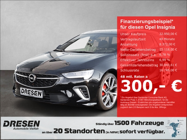 Opel Insignia 2.0 B GSi EU6d Sports Tourer Paket
