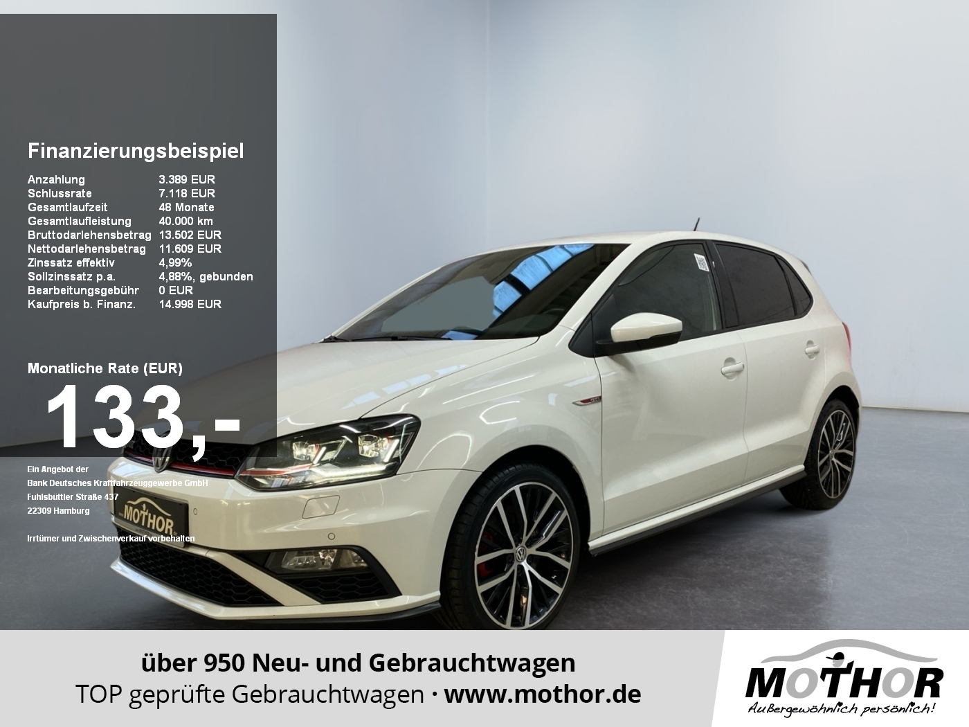 Volkswagen Polo 1.8 TSI V GTI