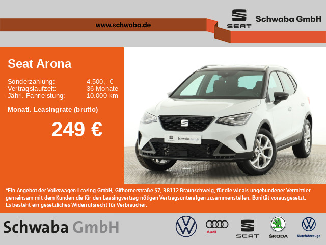 Arona FR 1.5 TSI DSG *LED*ACC*KAM*NAV*BEATS*SHZ*