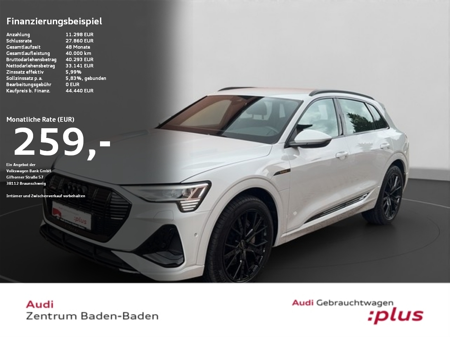 e-tron 50 quattro S line *NAVI*MATRIX*LUFT*B&O*