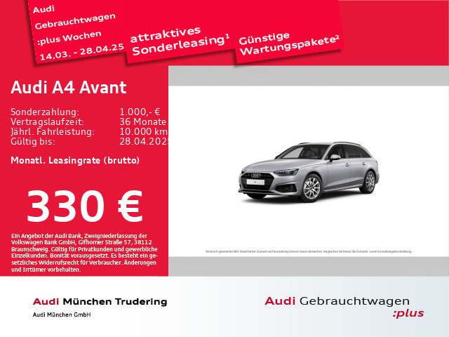 Audi A4 Avant 35 TDI advanced