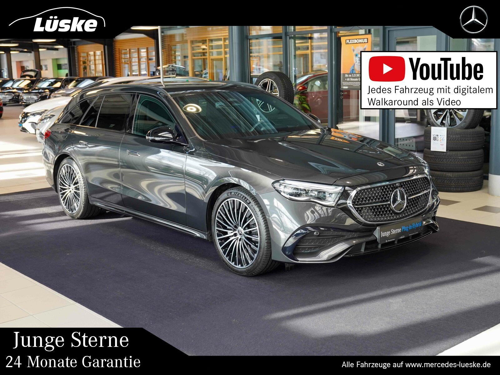 Mercedes-Benz E 300 e T AMG Burmester 4D ° Night
