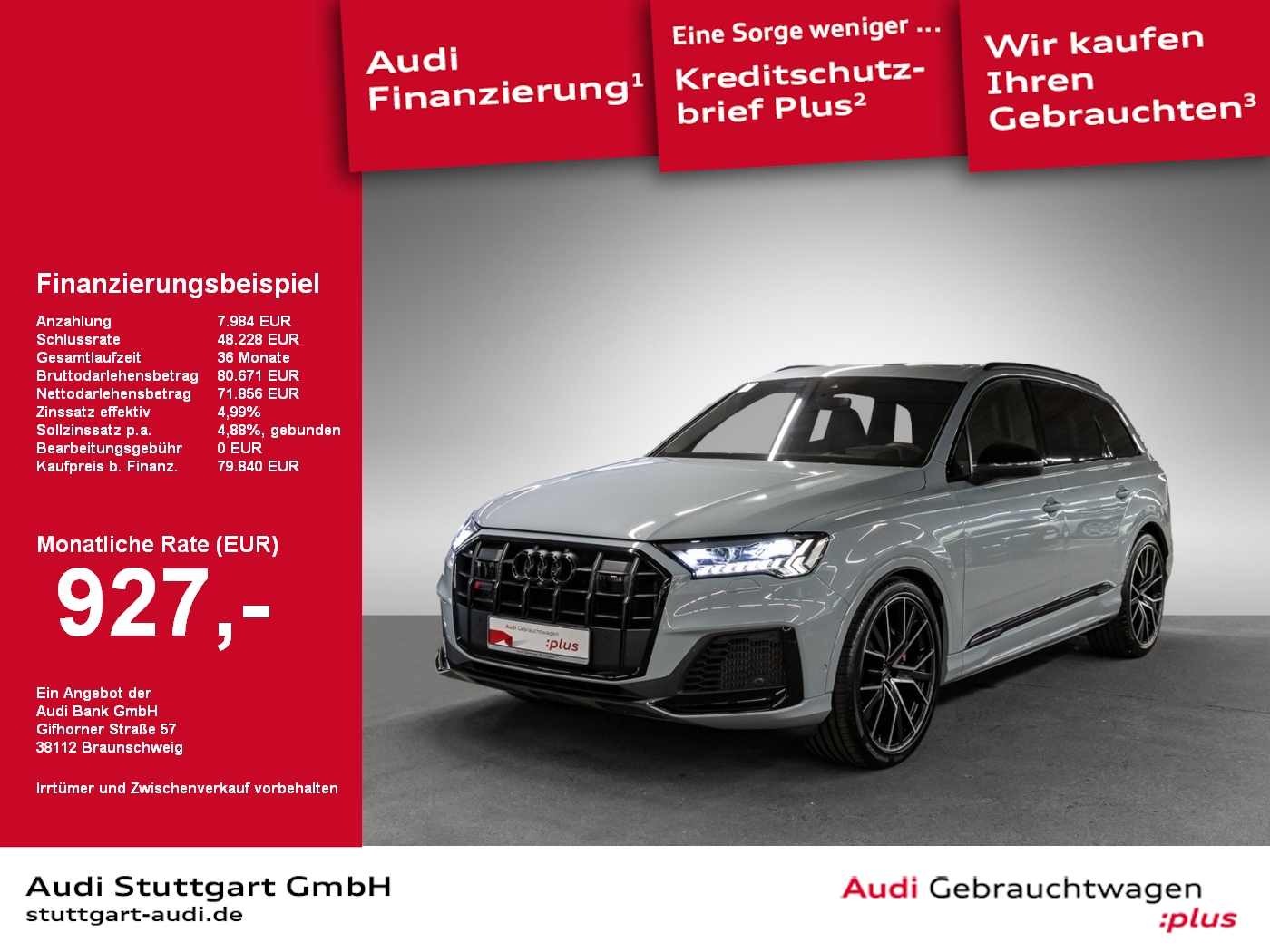 SQ7 4.0 TFSI quattro Laser Pano HeadUp B&O 22