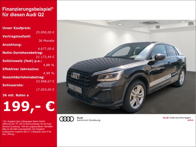 Q2 30 TFSI advanced GJ-Reifen Navi Kamera