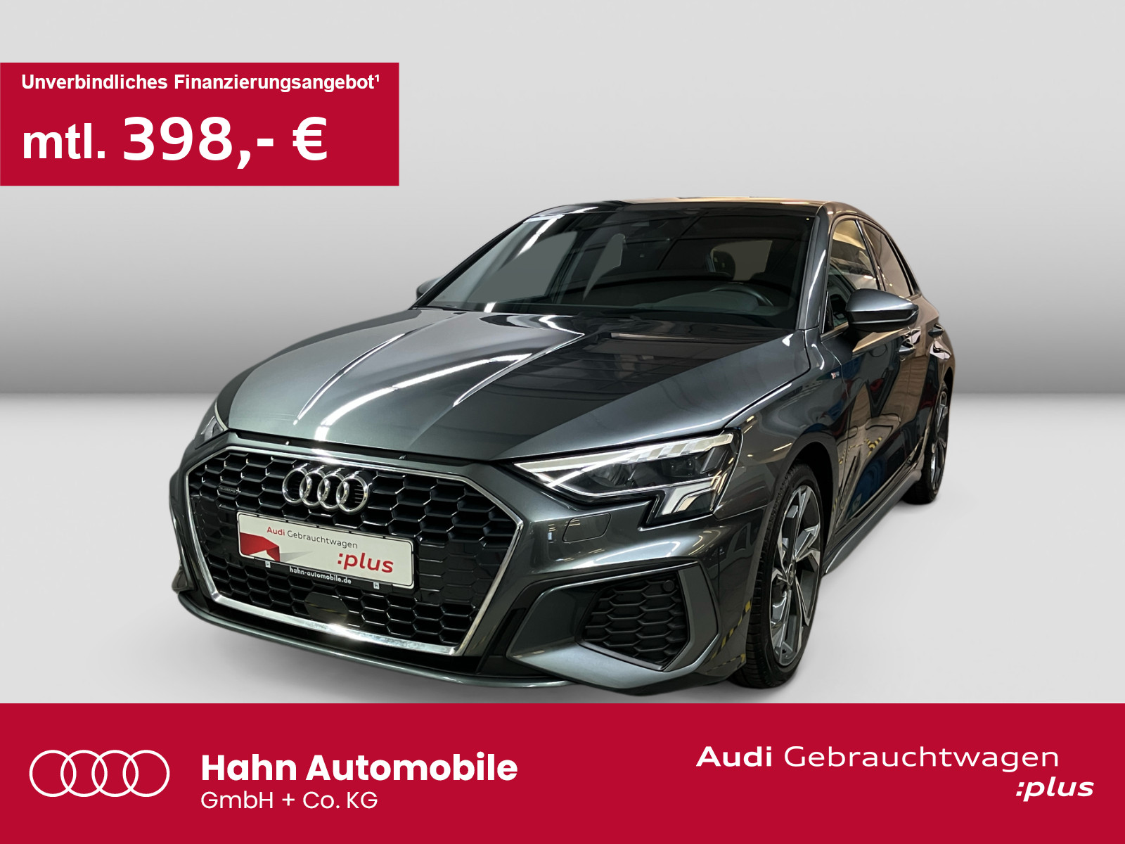 A3 Sportback 40 TFSI quattro S line Virtual Carplay
