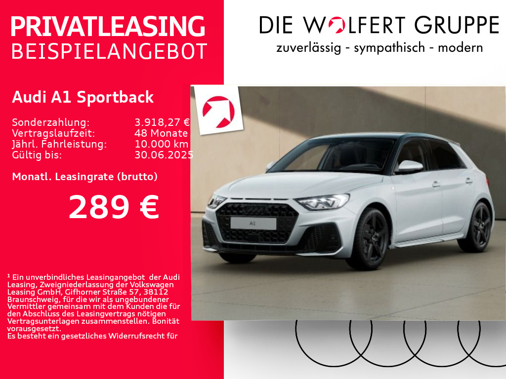 A1 Sportback S line 30 TFSI S tronic*CARPLAY*LED*