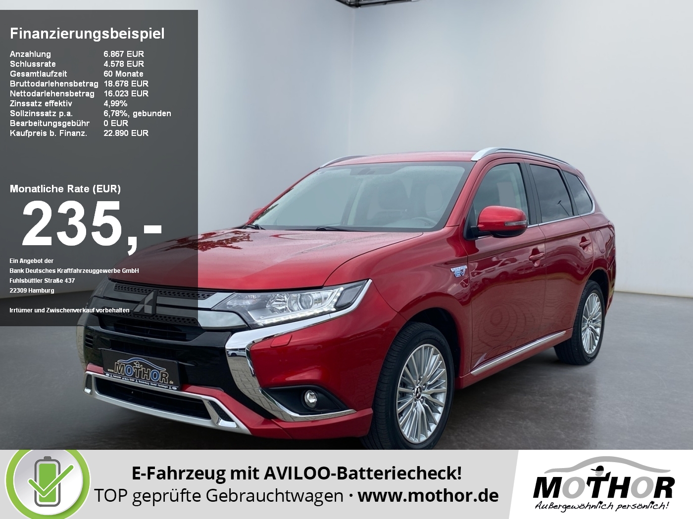 Outlander Basis Spirit 2.4 PHEV TEMP KAM SHZ