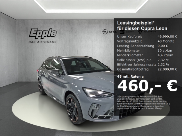 CUPRA Leon 1.5 Sportstourer VZ e-HYBRID Sennheiser