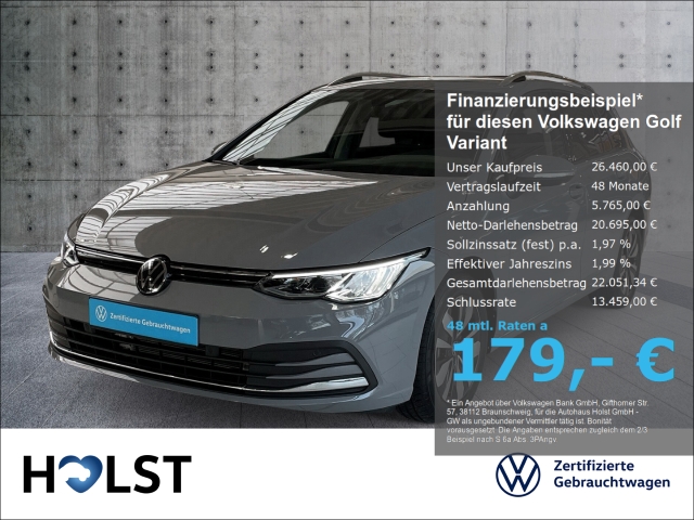 Golf Variant 1.0TSI Move ACC NAV AHK Vigitales Cockpit