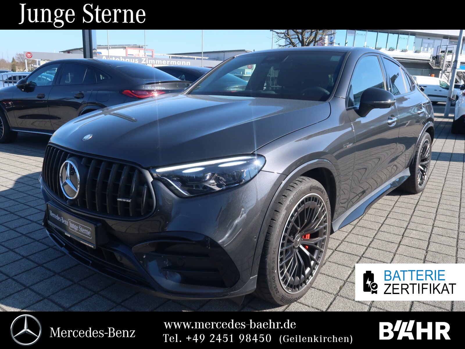 GLC 63S E AMG Performance Coupé Night/Pano/LMR21