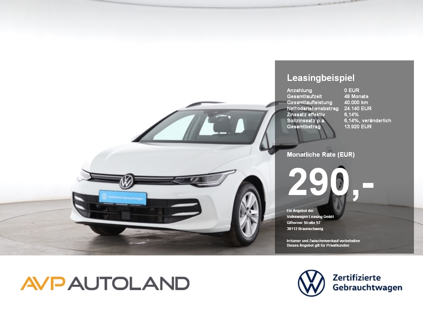 Golf VIII Variant 1.5 TSI Life | NAVI | AHK |