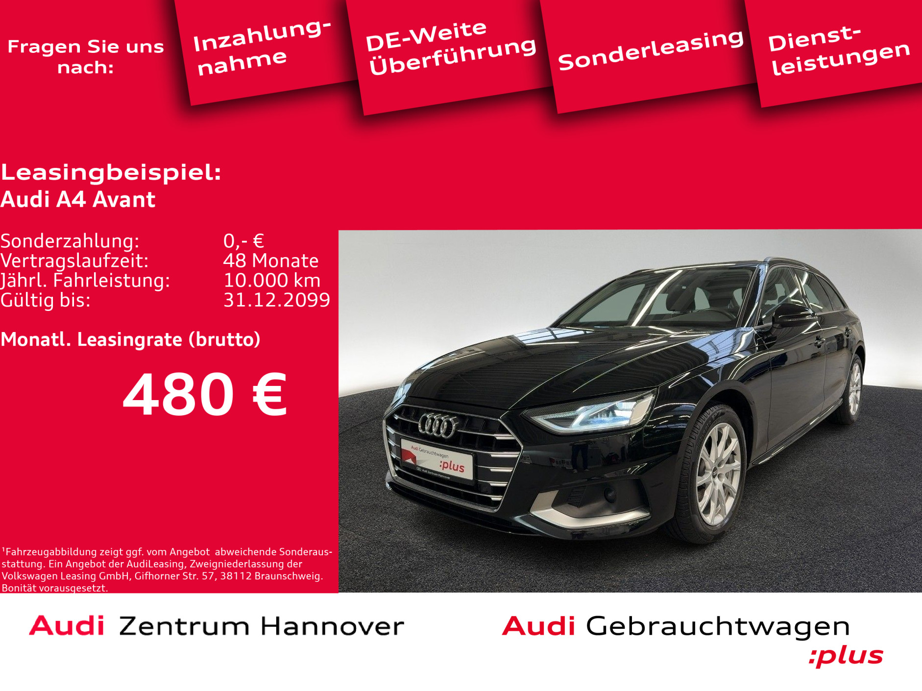 A4 Avant 35 TDI advanced Pano Navi Sportsitze LED
