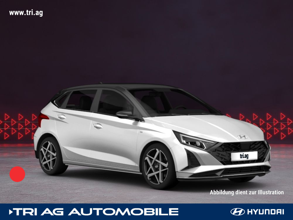 i20 N Line 1.0 T-GDI DCT Atlas White Uni