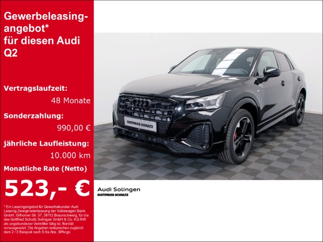 Q2 40 TFSI quattro Leder Matrix Pano AHK S line
