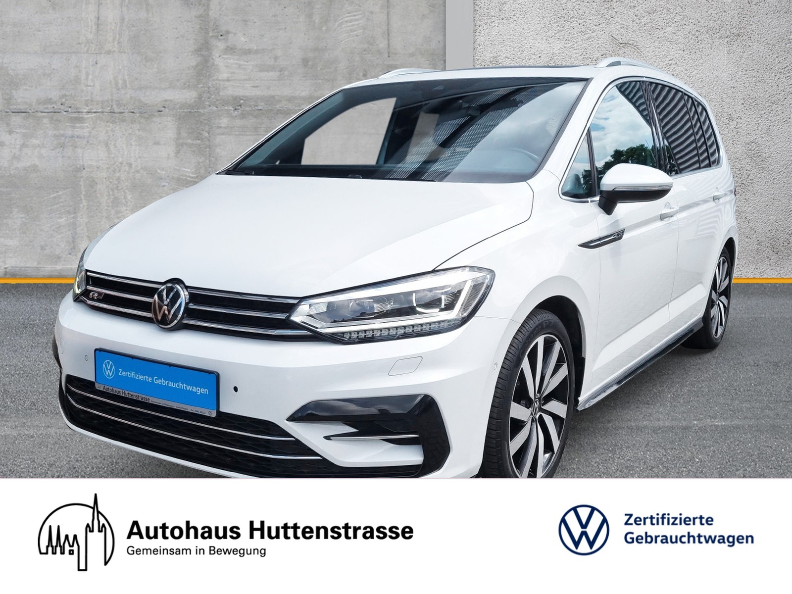 Touran 1.5 TSI DSG R-Line 7-Si. STANDHZG PANO AHK