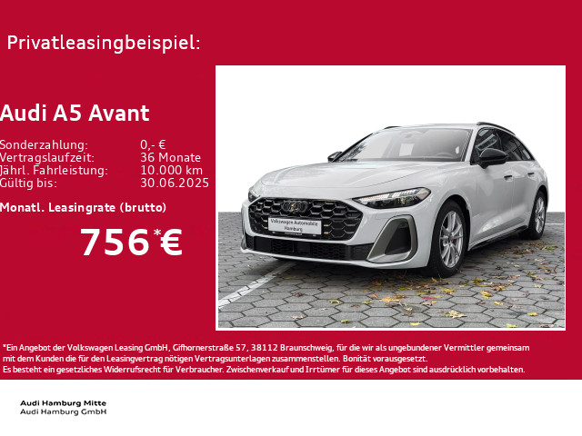 Audi A5 Avant TDI S line