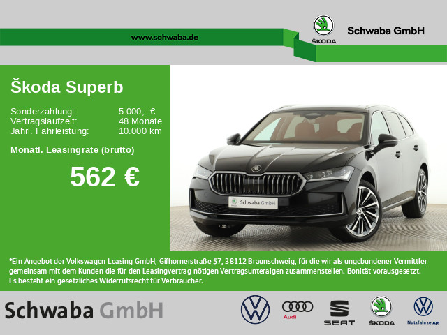 Superb Combi L&K 2,0 TDI *MATRIX*PANO*HdUp*360°*