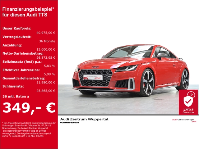 TTS COUPE 2.0 TFSI QUATTRO MATRIX LEDER KAMERA SHZ