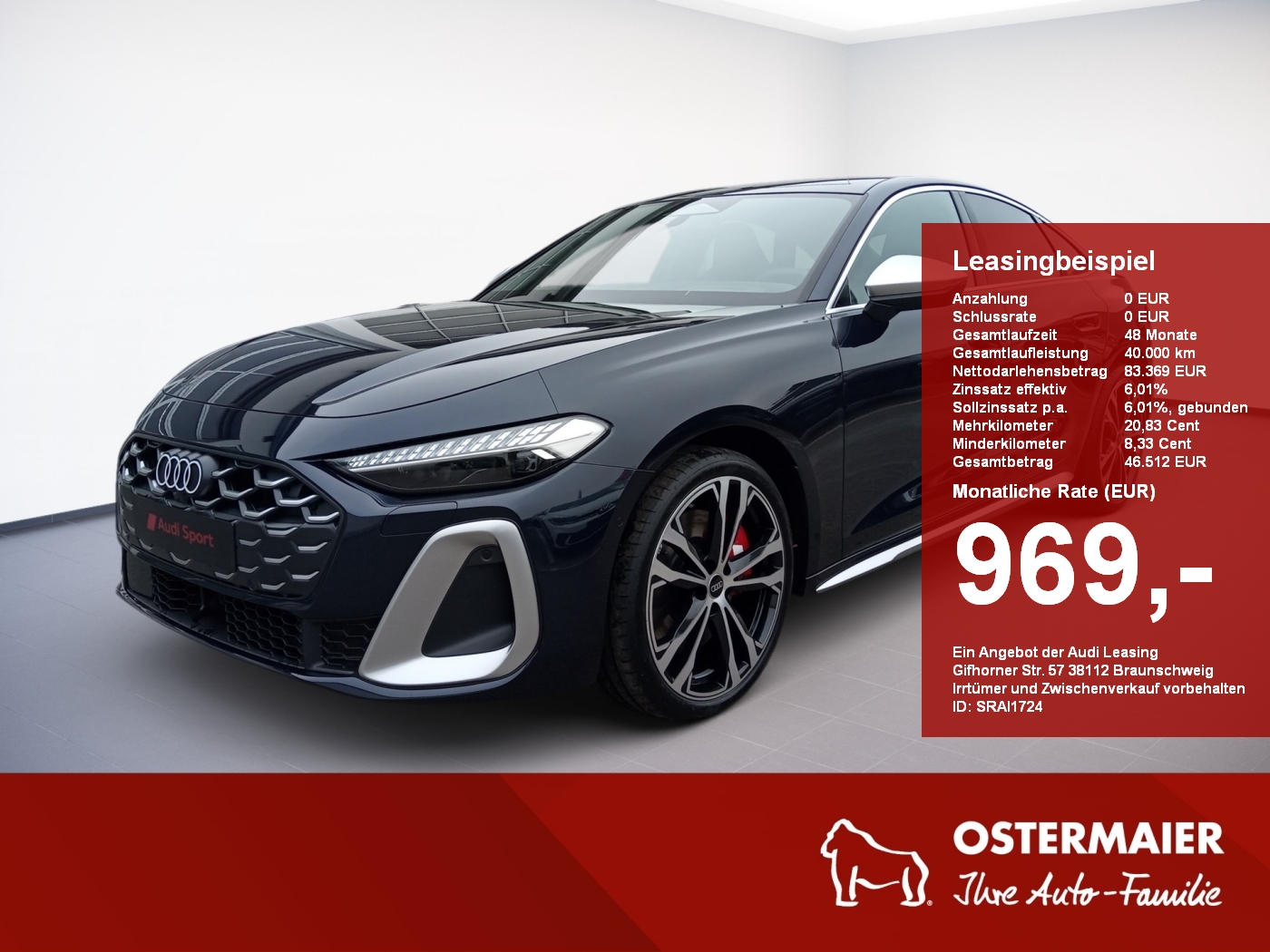 S5 Limousine TFSI 270 kW S tronic B&O*NAVI*PANO