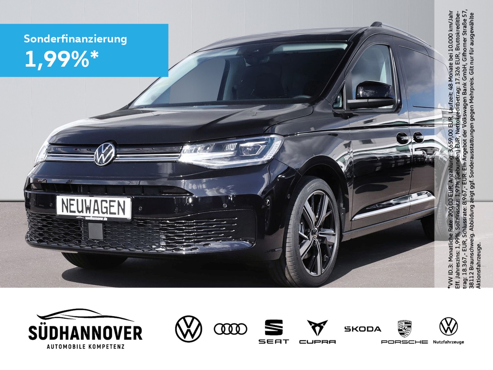 Caddy Style 2.0 TDI DSG LED+18