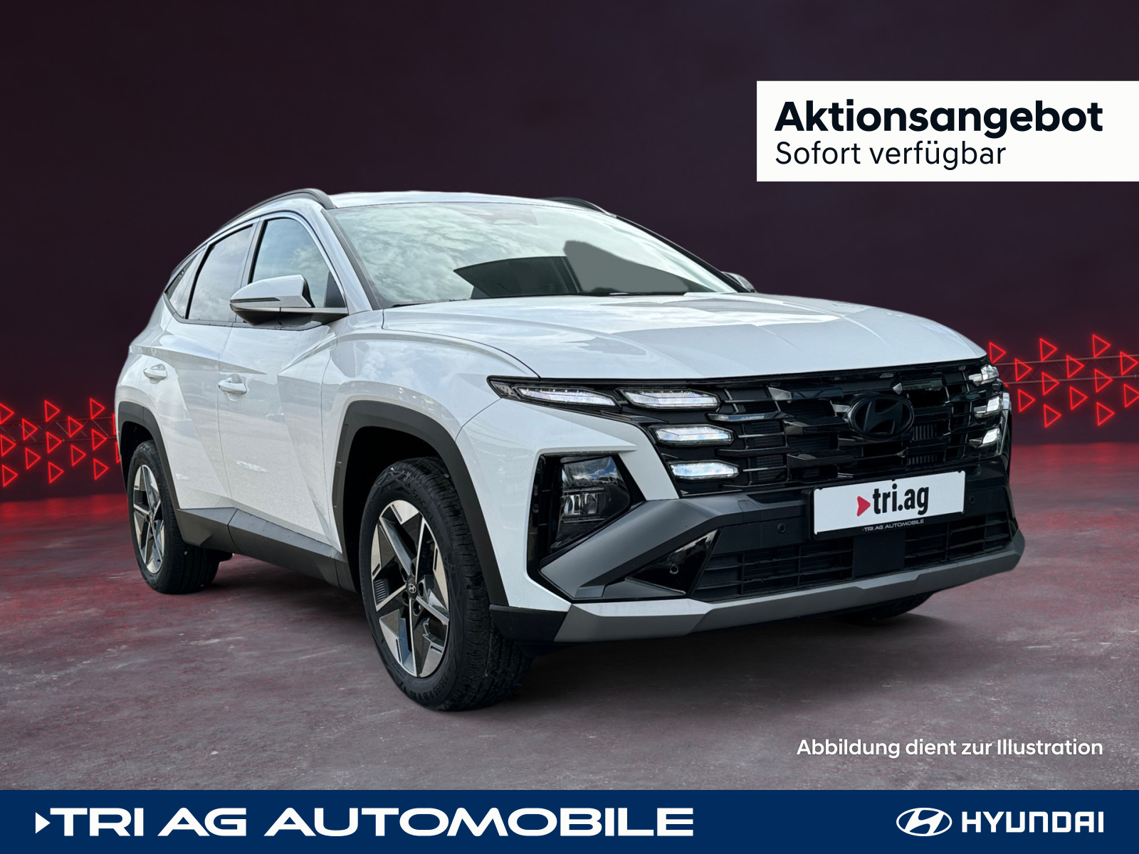 Tucson ucson Trend Automatik (MY25) 48V Navi Sitzheizung Einparkhilfe vo+hi uvm.
