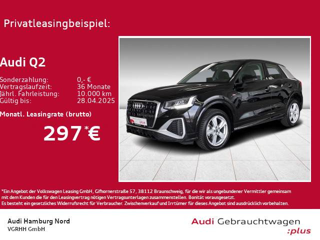 Q2 35 TFSI S line S tronic Sound Nav ACC CarPlay