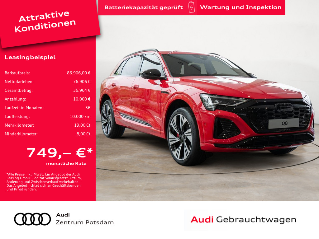 Q8 S line 55 e-tron quattro