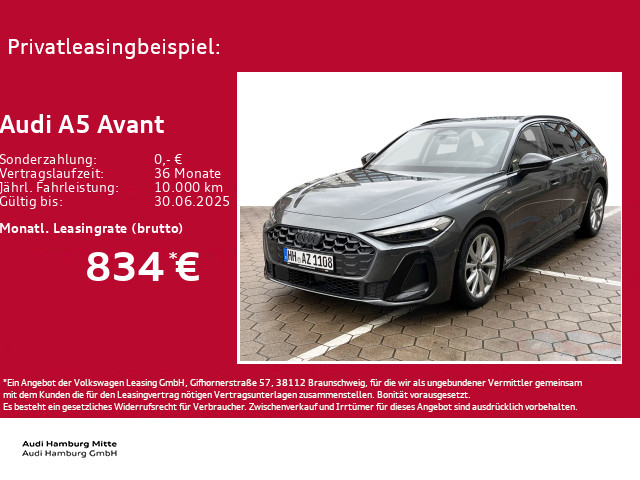 A5 Avant TDI quattro 150 kW S tronic S line Navi