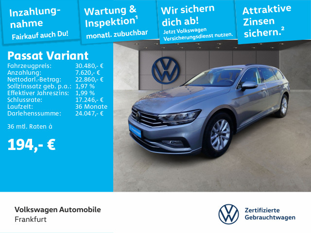 Volkswagen Passat Variant 1.5 TSI Business Heckleuchten