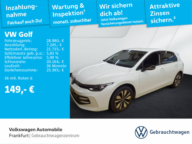 Volkswagen Golf 2.0 TDI VIII Goal DC