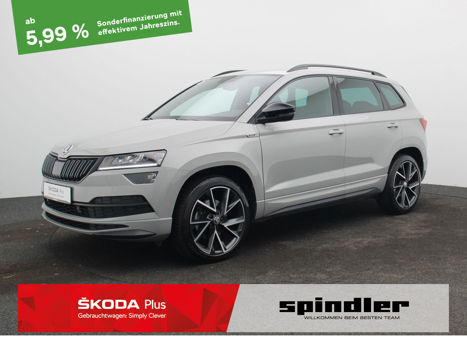 Karoq Sportline 2.0 TSI DSG 4x4 / Navi, LED, AHK