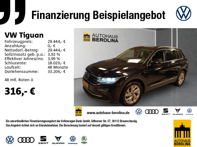 Tiguan 1.5 TSI Move *ACC*NAV*R-CAM*SHZ*PDC*