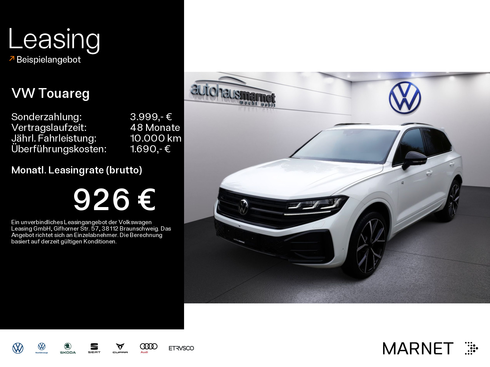 Touareg 3.0 V6 TDI 4M R-Line AHK*HUD*PANO*NAV*